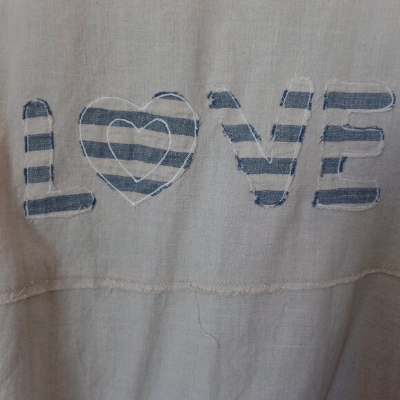 Paper Lace Jackets & Blazers - Paper Lace LOVE Kimono Linen Jacket Hi-Lo Shift OS NWOT